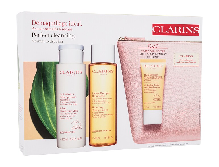 Reinigungsmilch Clarins Perfect Cleansing 200 ml Beschädigte Schachtel Sets