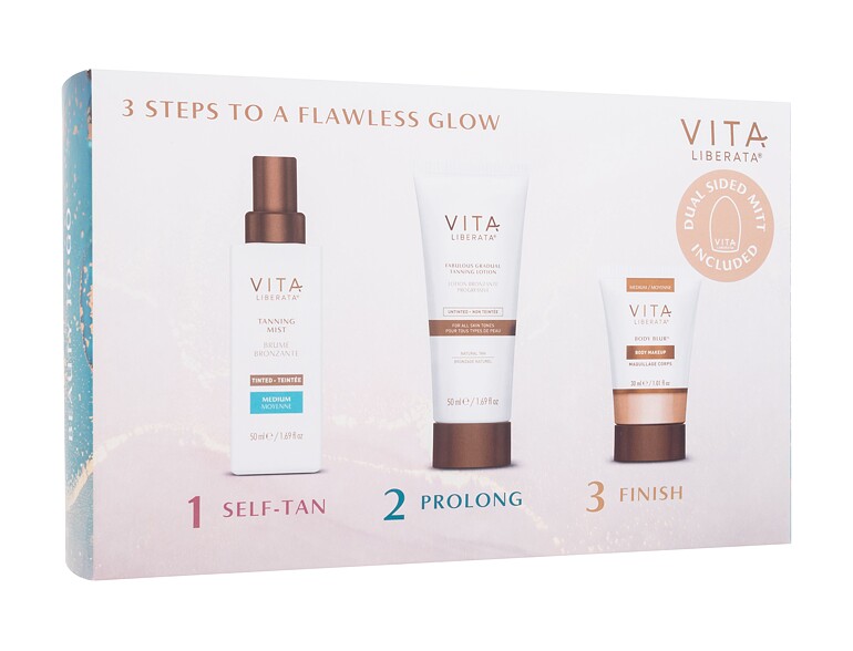 Prodotti autoabbronzanti Vita Liberata Beauty To Go The Tan Your Skin Wants 50 ml Sets