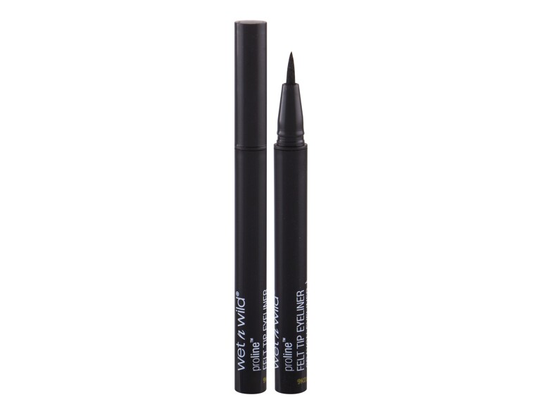 Eyeliner Wet n Wild Pro Felt Tip 0,5 g Black Beschädigte Schachtel