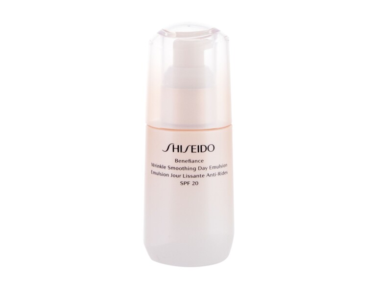 Tagescreme Shiseido Benefiance Wrinkle Smoothing Day Emulsion SPF20 75 ml Beschädigte Schachtel