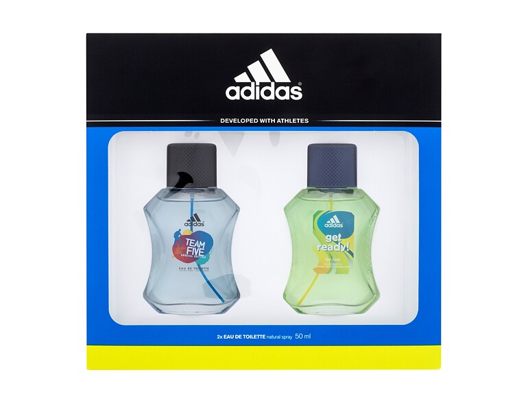 Eau de toilette Adidas Team Five 50 ml boîte endommagée Sets