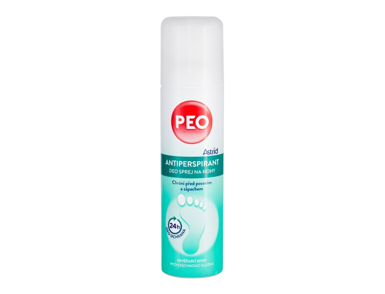 Fußspray Astrid PEO Foot Antiperspirant 150 ml Beschädigtes Flakon