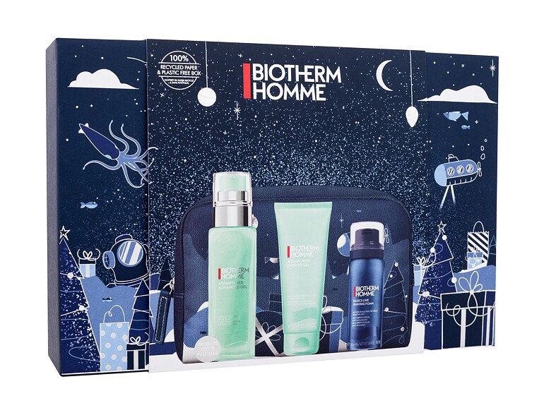 Gesichtsgel Biotherm Homme Aquapower 75 ml Sets