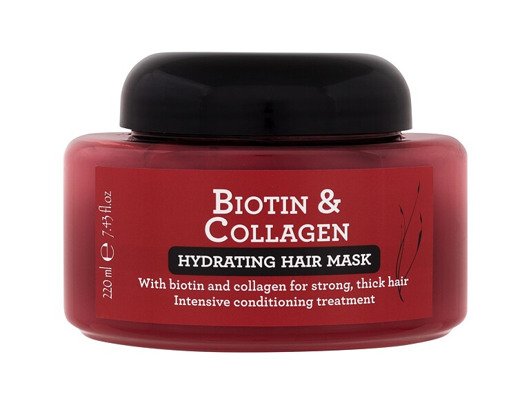 Masque cheveux Xpel Biotin & Collagen Hydrating Hair Mask 220 ml
