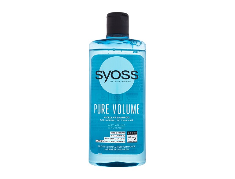 Shampooing Syoss Pure Volume 440 ml