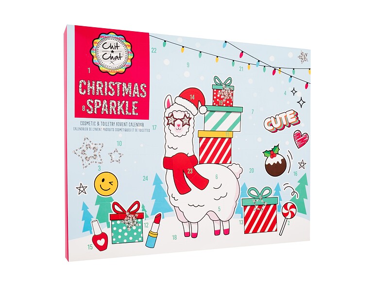 Duschgel Technic Chit Chat Christmas Sparkle Advent Calendar 1 St. Beschädigte Schachtel Sets