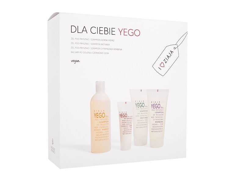 Duschgel Ziaja Men (Yego) 400 ml Beschädigte Schachtel Sets