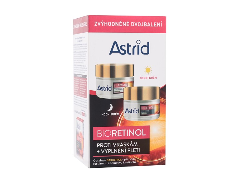 Tagescreme Astrid Bioretinol Duo Set 50 ml Beschädigte Schachtel Sets