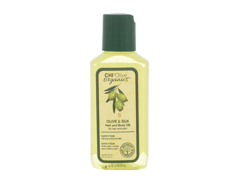 Olio per capelli Farouk Systems CHI Olive Organics™ Olive & Silk Hair And Body Oil 59 ml flacone dan