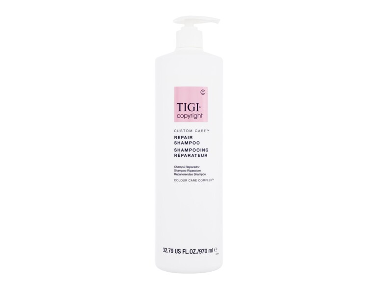 Shampoo Tigi Copyright Custom Care Repair Shampoo 970 ml Beschädigtes Flakon