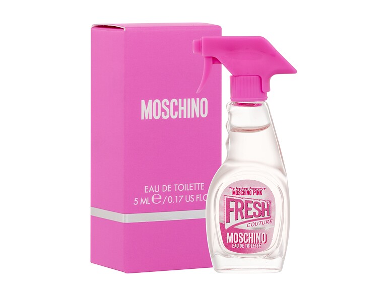 Eau de toilette Moschino Fresh Couture Pink 5 ml boîte endommagée