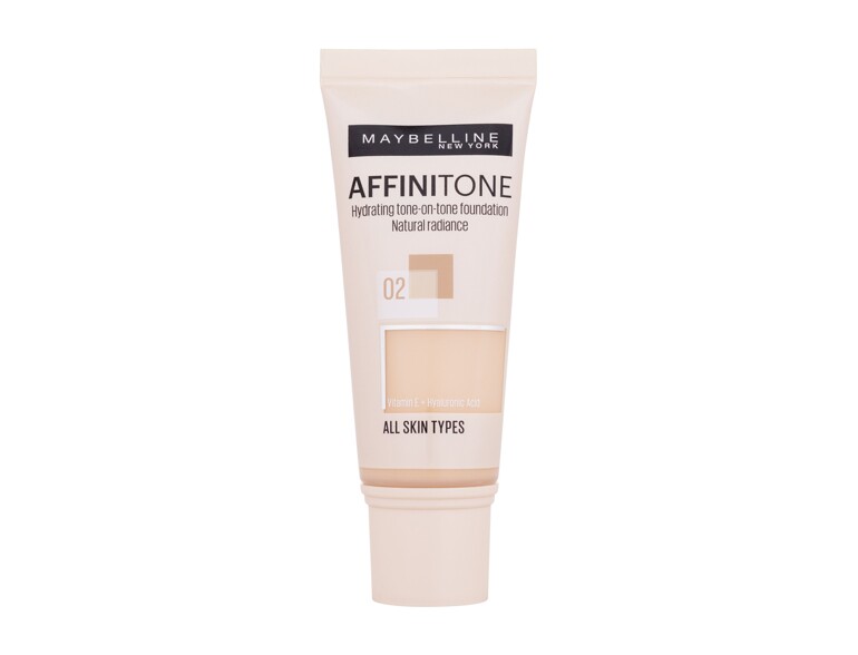Foundation Maybelline Affinitone 30 ml 02 Light Porcelain