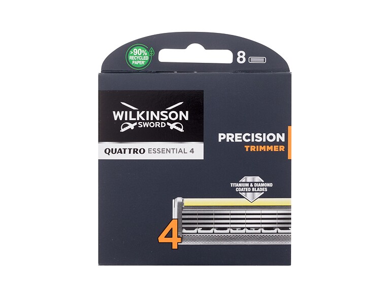 Ersatzklinge Wilkinson Sword Quattro Essential 4 Precision Trimmer 1 Packung