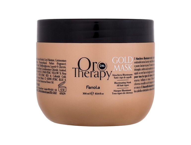 Masque cheveux Fanola Oro Therapy 24K Gold Mask 300 ml