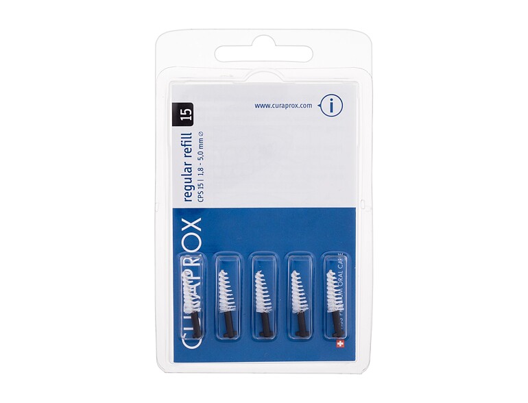 Zwischenraumzahnbürste Curaprox CPS 15 Regular Refill 1,8 - 5,0 mm 5 St.