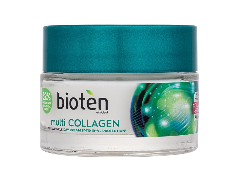 Crème de jour Bioten Multi-Collagen Antiwrinkle Day Cream SPF10 50 ml boîte endommagée
