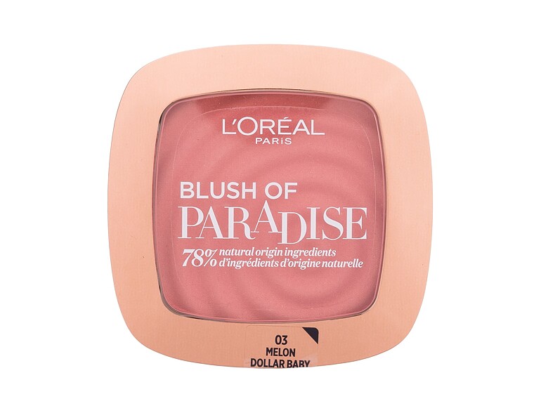 Blush L'Oréal Paris Blush Of Paradise 9 g 03 Melon Dollar Baby