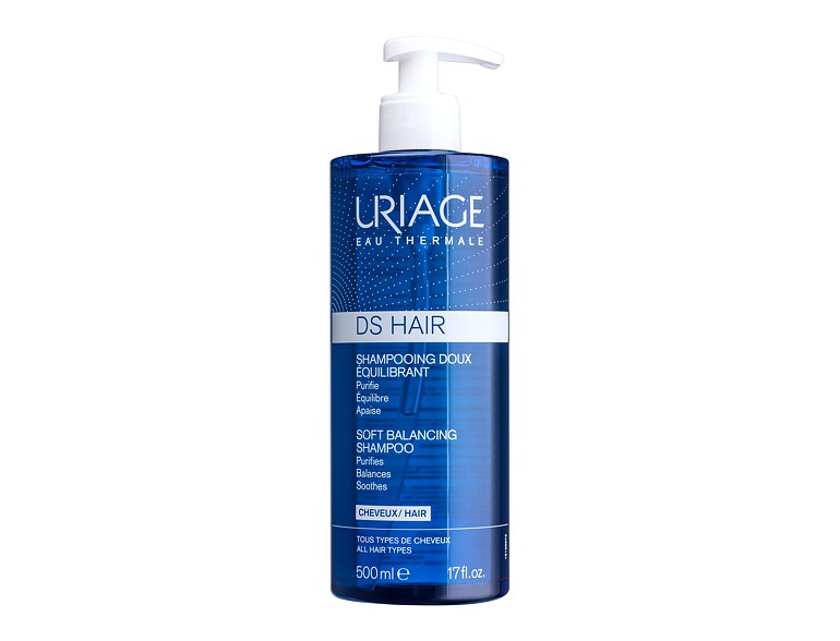 Shampooing Uriage DS Hair Soft Balancing Shampoo 500 ml flacon endommagé