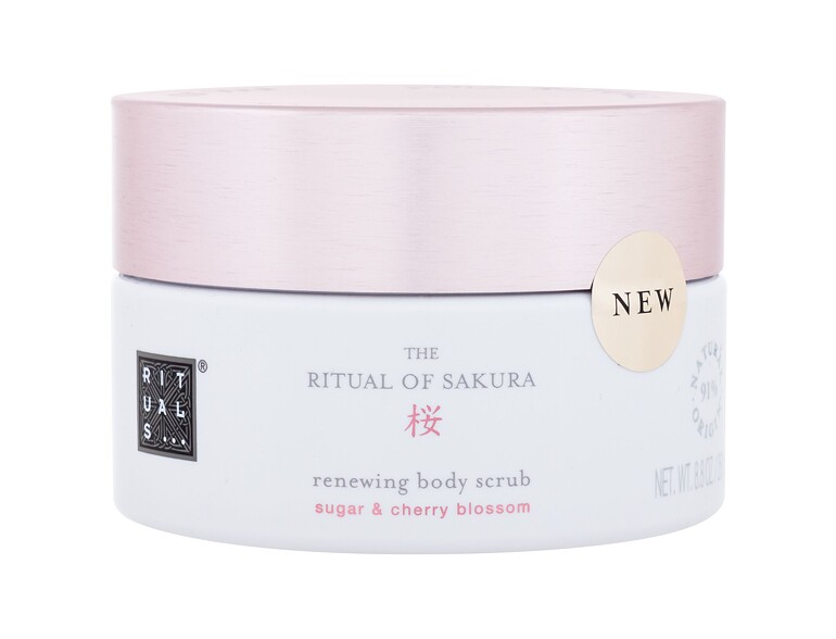 Körperpeeling Rituals The Ritual Of Sakura Renewing Body Scrub 250 g Beschädigte Verpackung