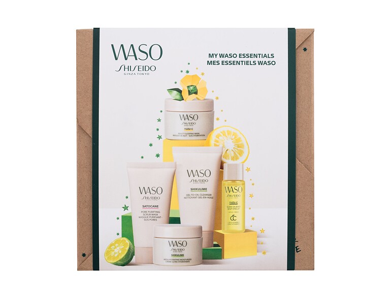 Reinigungsgel Shiseido Waso My Waso Essentials 30 ml Sets