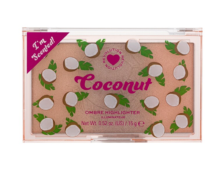 Highlighter I Heart Revolution Coconut Ombre Highlighter 15 g