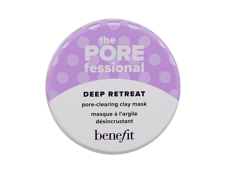 Maschera per il viso Benefit The POREfessional Deep Retreat Pore-Clearing Clay Mask 75 ml