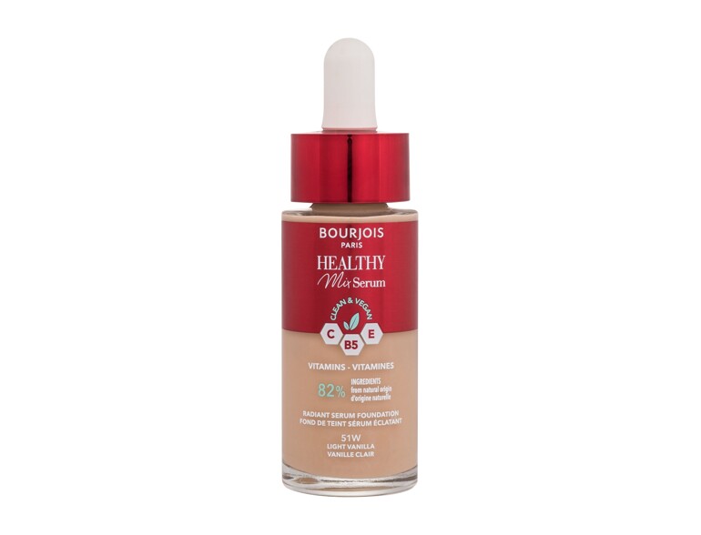 Foundation BOURJOIS Paris Healthy Mix Clean & Vegan Serum Foundation 30 ml 51 Light Vanilla