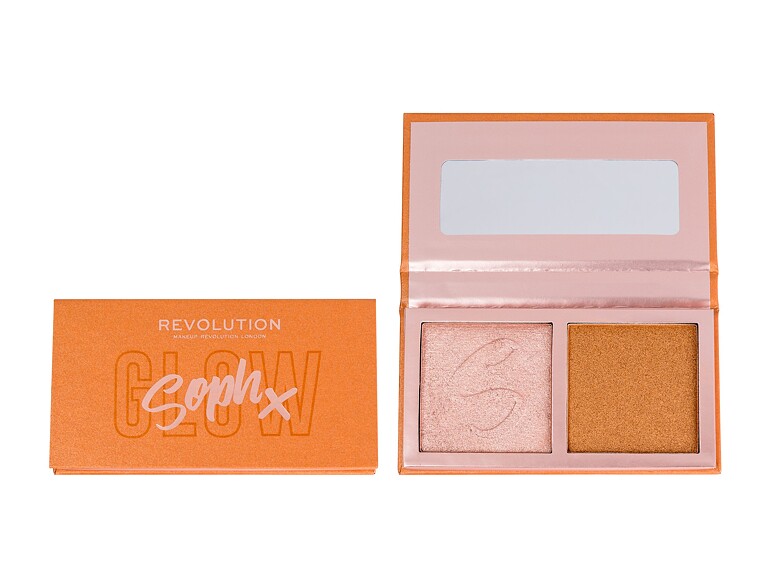 Highlighter Makeup Revolution London Soph x Face Highlighter Duo 9 g Honey Glaze