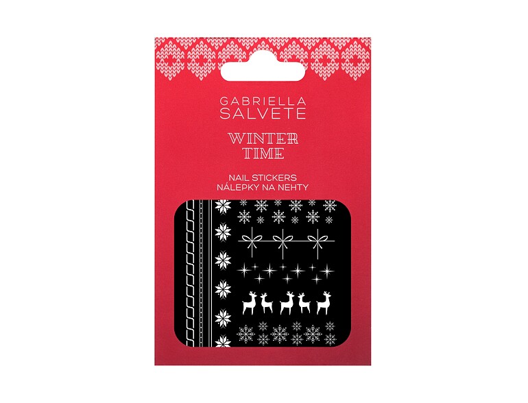 Nagelschmuck Gabriella Salvete Winter Time Nail Art Stickers 1 Packung