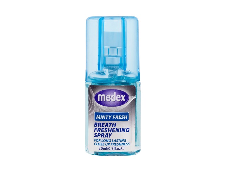 Spray buccal Xpel Medex Minty Fresh Breath Freshening Spray 20 ml flacon endommagé