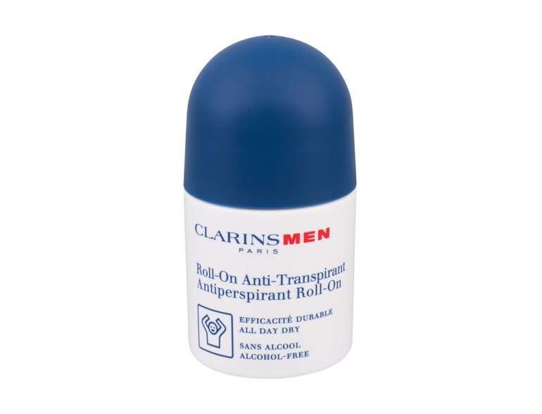Antiperspirant Clarins Men 50 ml Beschädigte Schachtel