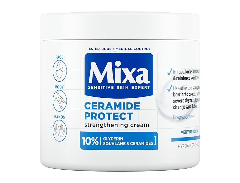 Körpercreme Mixa Ceramide Protect Strengthening Cream 400 ml