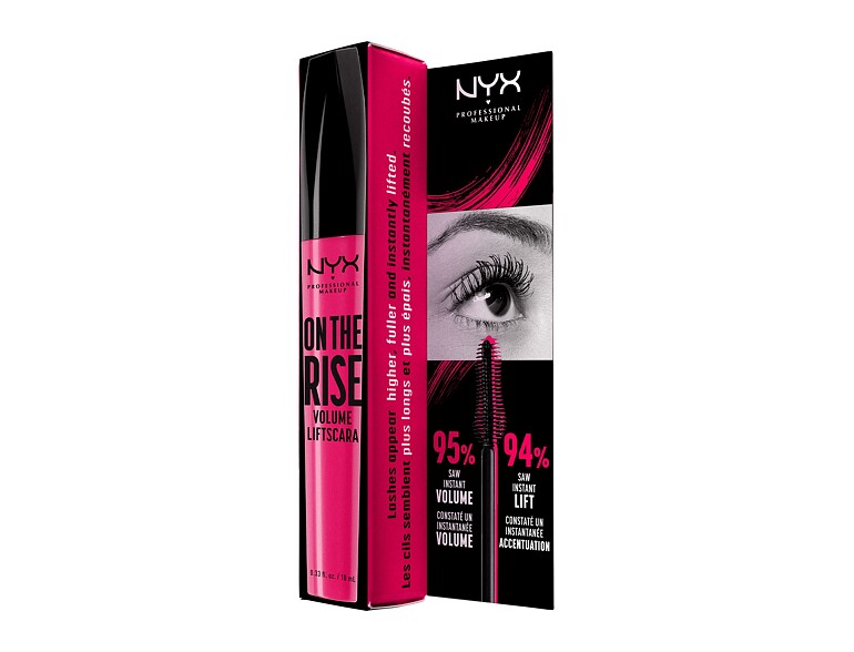 Mascara NYX Professional Makeup On The Rise 10 ml 01 Black