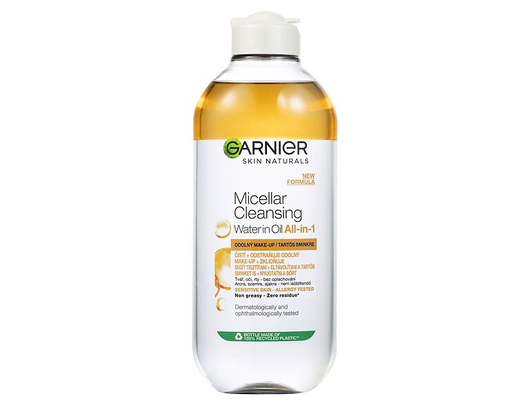 Eau micellaire Garnier Skin Naturals Two-Phase Micellar Water All In One 400 ml