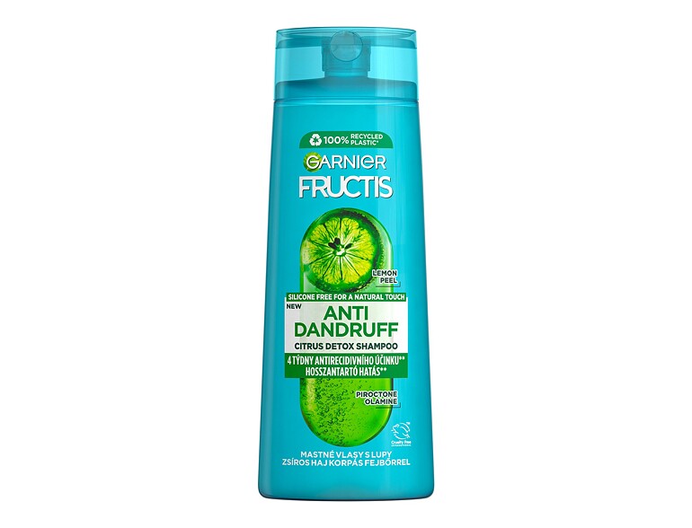 Shampooing Garnier Fructis Antidandruff Citrus Detox Shampoo 250 ml