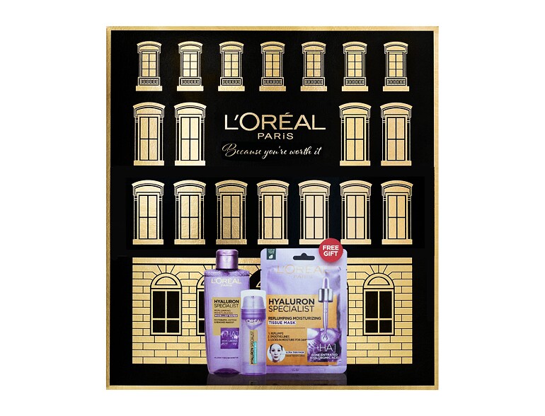 Gel per il viso L'Oréal Paris Hyaluron Specialist 50 ml Sets