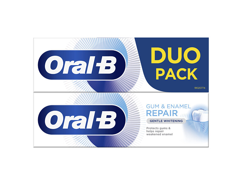 Dentifrice Oral-B Gum & Enamel Repair Gentle Whitening 2x75 ml
