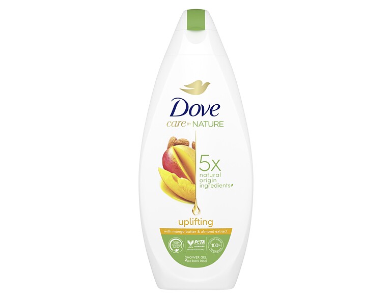 Doccia gel Dove Care By Nature Uplifting Shower Gel 225 ml