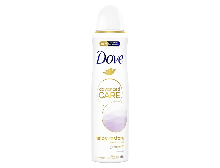 Antitraspirante Dove Advanced Care Helps Restore 72h 150 ml