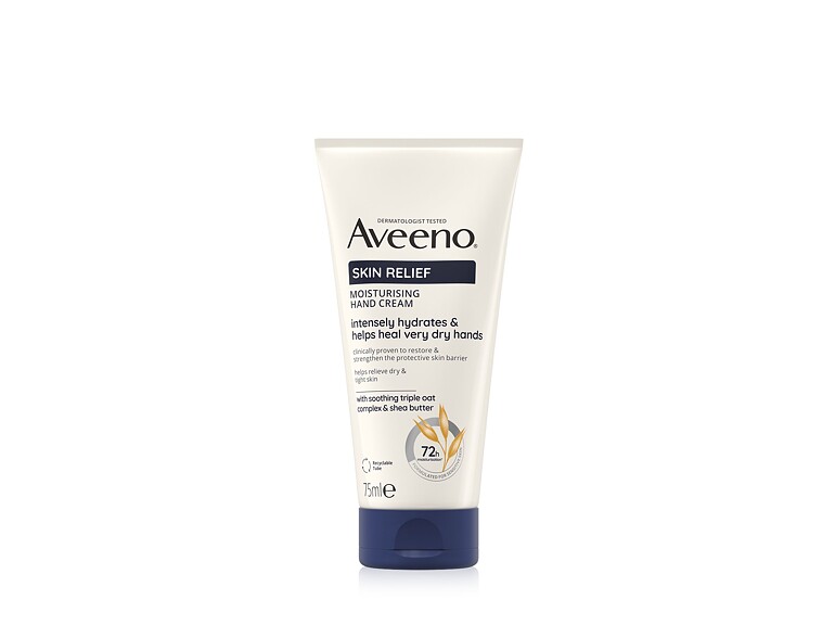 Crema per le mani Aveeno Skin Relief Moisturising Hand Cream 75 ml