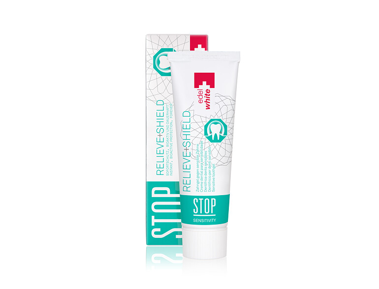 Zahnpasta  Edel+White Stop Sensitivity Relieve + Shield Toothgel 75 ml