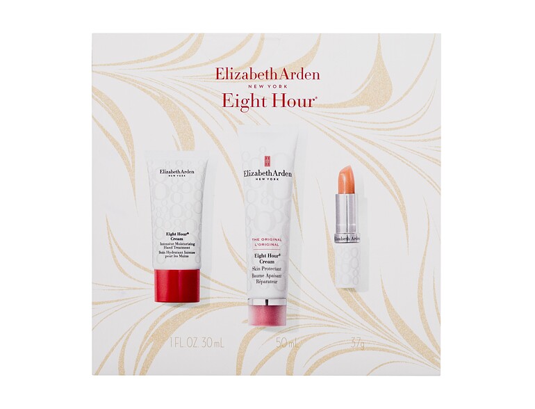 Baume corps Elizabeth Arden Eight Hour Cream Nourishing Skin Essentials Set 50 ml boîte endommagée S