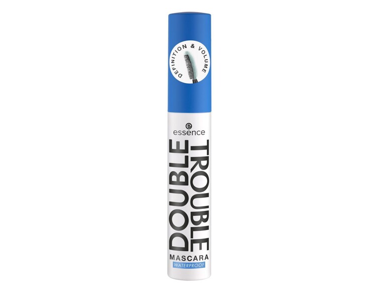 Mascara Essence Double Trouble Waterproof 12 ml Black
