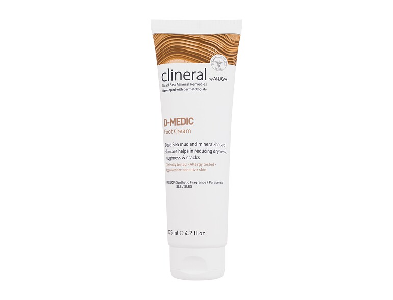 Fußcreme AHAVA Clineral D-Medic Foot Cream 125 ml