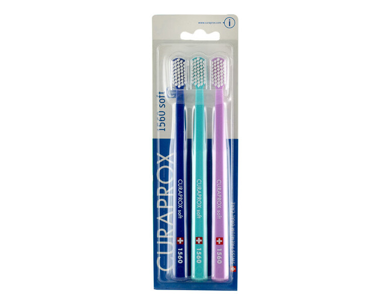 Zahnbürste Curaprox 1560 Soft Trio 3 St. Beschädigte Verpackung