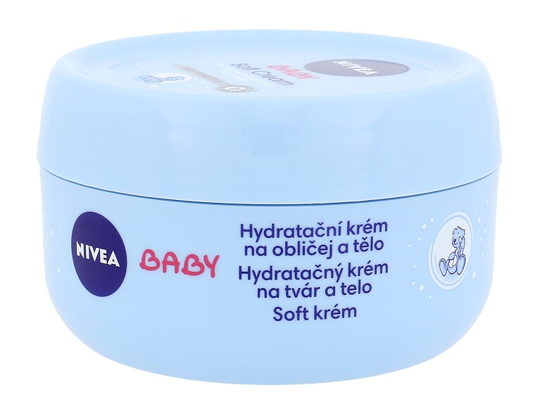 Crème de jour Nivea Baby Soft Cream 200 ml emballage endommagé