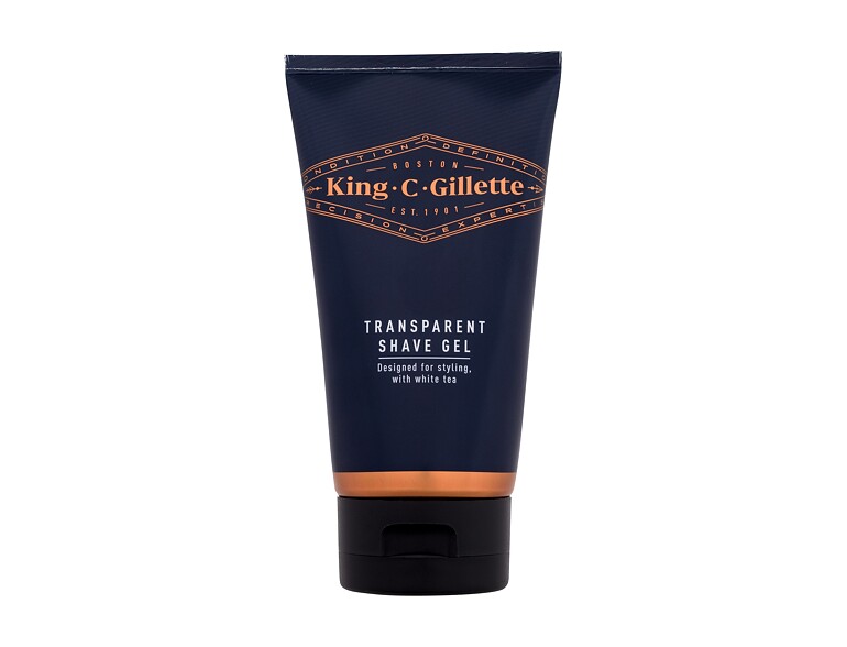 Rasiergel Gillette King C. Transparent Shave Gel 150 ml