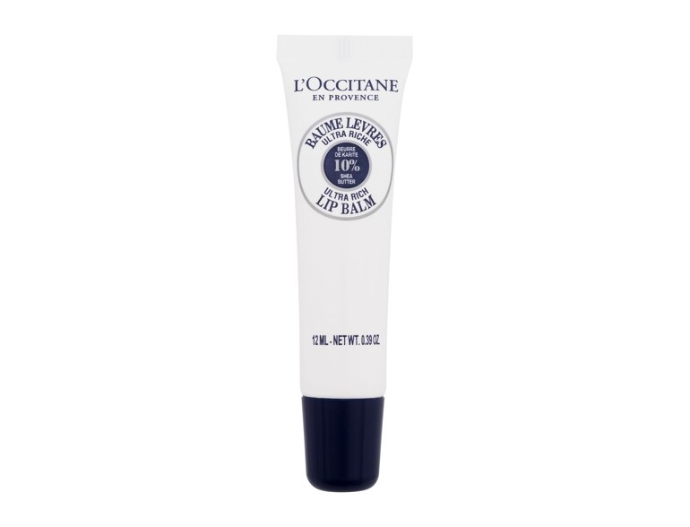 Balsamo per le labbra L'Occitane Shea Butter Ultra Rich Lip Balm 12 ml