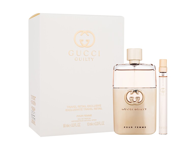 Eau de Parfum Gucci Guilty 90 ml Beschädigte Schachtel Sets