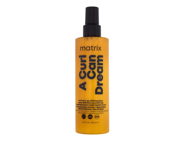Pflege ohne Ausspülen Matrix A Curl Can Dream Scrunch N' Go Defining Spray 250 ml